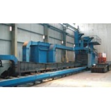 Blast cleaning of beams HP0816-8