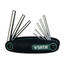 1.5-8mm Bộ lục giác xếp 8 chi tiết Sata 09-121 (09121)