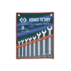 10-22mm bộ tuýp 8 cái hệ mét Kingtony 1208MR