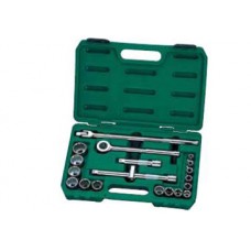 1/2" Bộ tuýp 24 chi tiết hệ inch Sata 09-087 (09087)