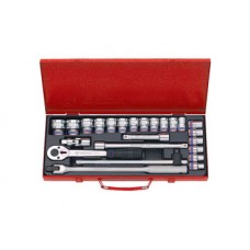 1/2"  bộ tuýp 24 chi tiết hệ mét Kingtony 4026MR03