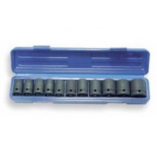 1/2" Bộ tuýp 11 chi tiết đen Crossman 74-001