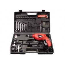 13mm Hammer Drill 550W enclosed Black and Decker 42 accessories HD560K