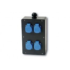 16A IP44 250V Bộ 4 ổ cắm bằng nhựa