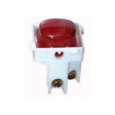 220V Lamps neon notice red round