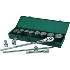 3/4" Bộ đầu tuýp 15 chi tiết Sata 09-015 (09015)