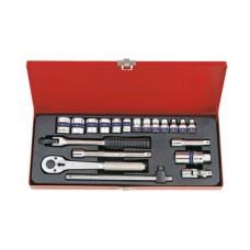 3/8" bộ tuýp 20 chi tiêt hệ mét Kingtony 3020MR02