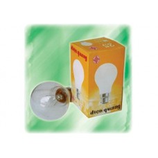 240V 60W lamps in shiny baked