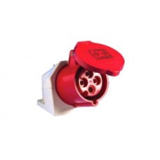63A-4P-380-IP44 industrial socket EGK-134-6C
