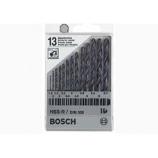 Bộ 13 mũi HSS-R DIN338 Ø 1.5 - 6.5 mm Bosch 1609200201
